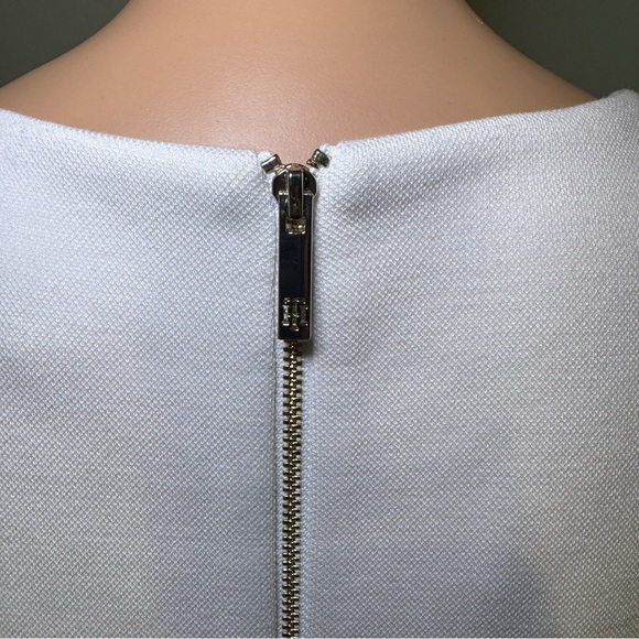 Tommy Hilfiger Green, White & Navy Blue Colorblock Sheath Dress Size 6 - Picture 5 of 9